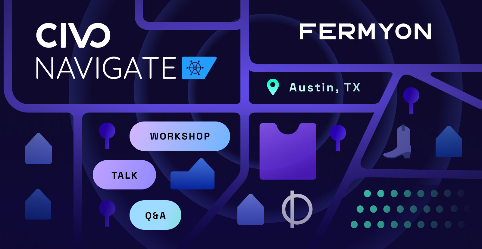 Visit Fermyon at Civo Navigate NA ‘24 in Austin, TX