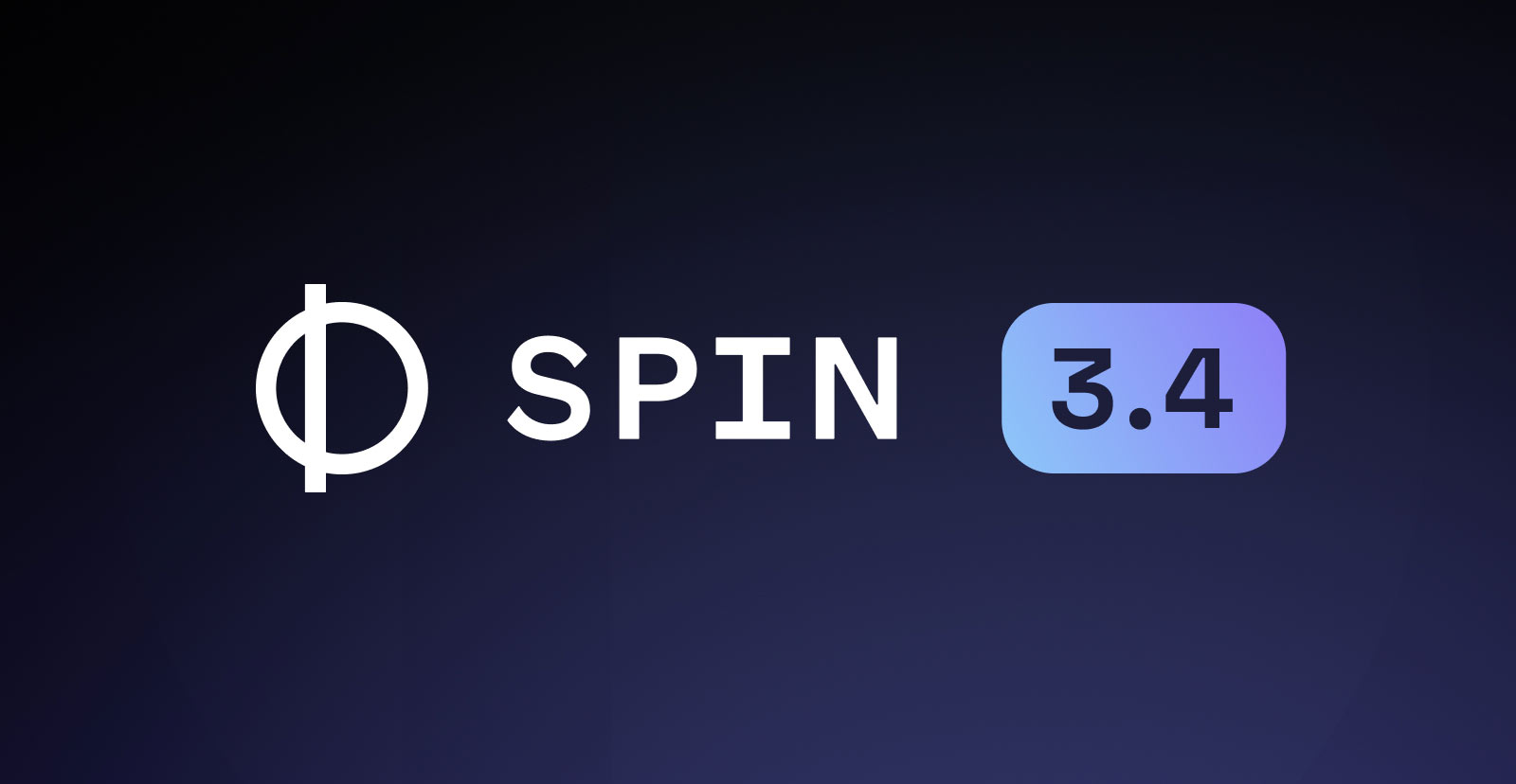 Announcing Spin 3.4
