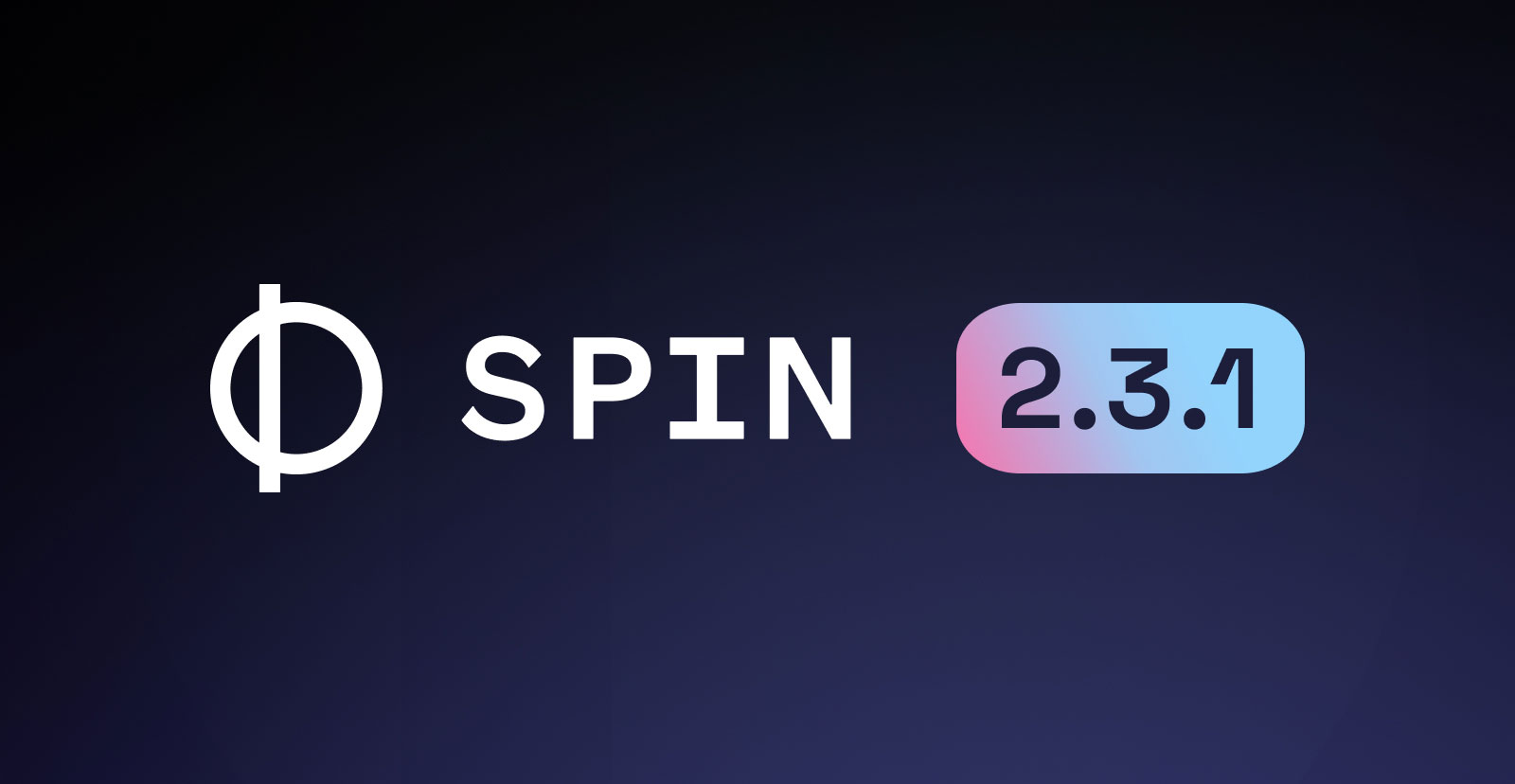 Announcing Spin 2.3.1