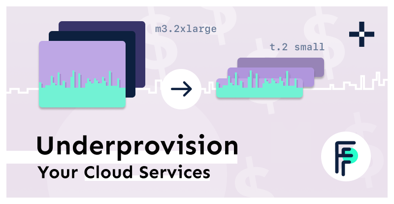 Better Than Overprovisioning: Underprovision Your Cloud Services