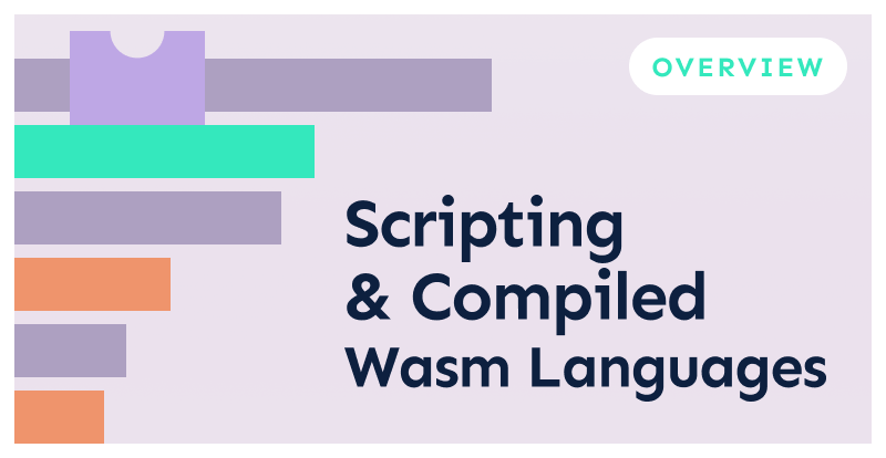 Scripting Languages and Compiled Languages in WebAssembly
